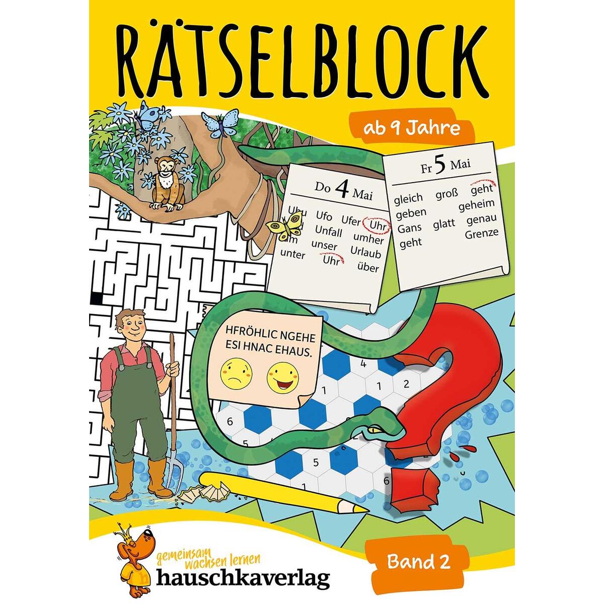 Rätselblock ab 9 Jahre - Band 2 von Hauschka Verlag GmbH